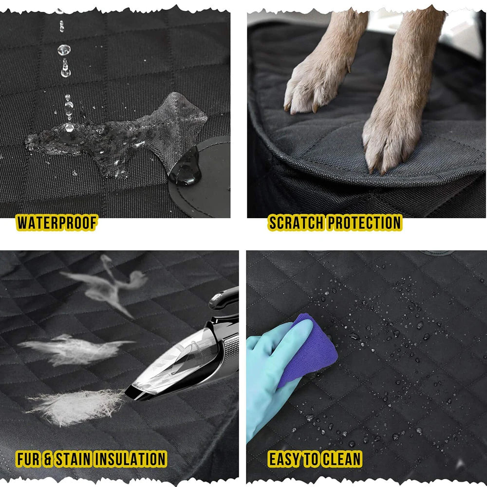 Waterproof Dog Car Seat Cover for Cars Trucks and SUVs