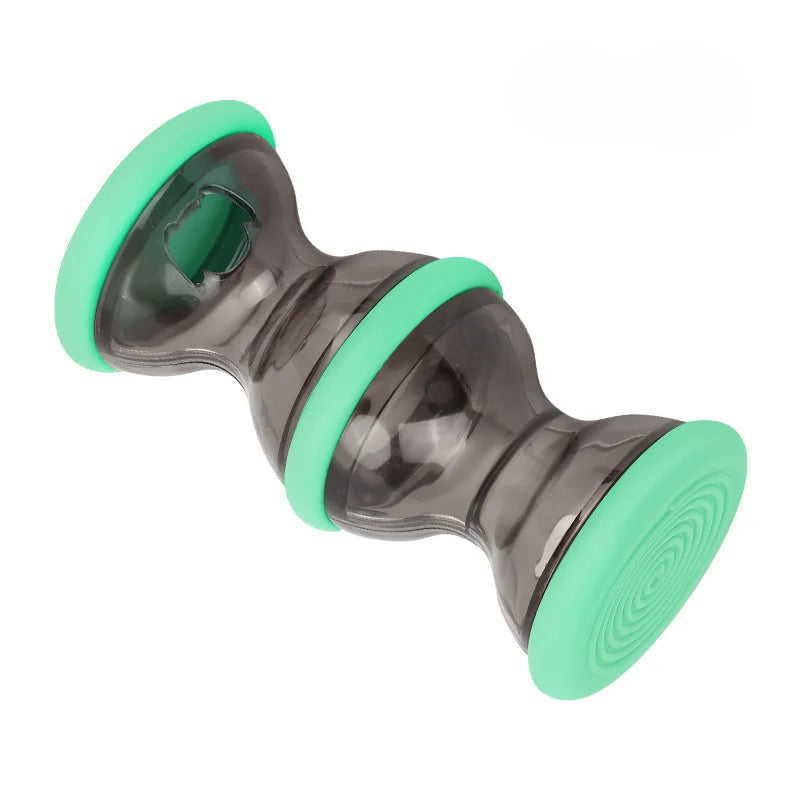Pet Leaky Food Toy Puzzle Training for Dogs Chew Toy Silicone Plastic Red Green