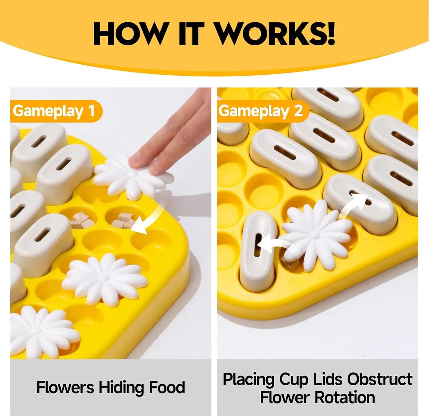 Dog Puzzle Slow Feeder Cat Interactive Game