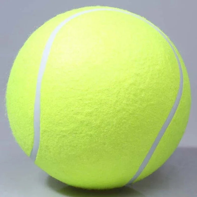 9.5 Inch Giant Inflatable Tennis Ball For Dogs Interactive Chewing Toy