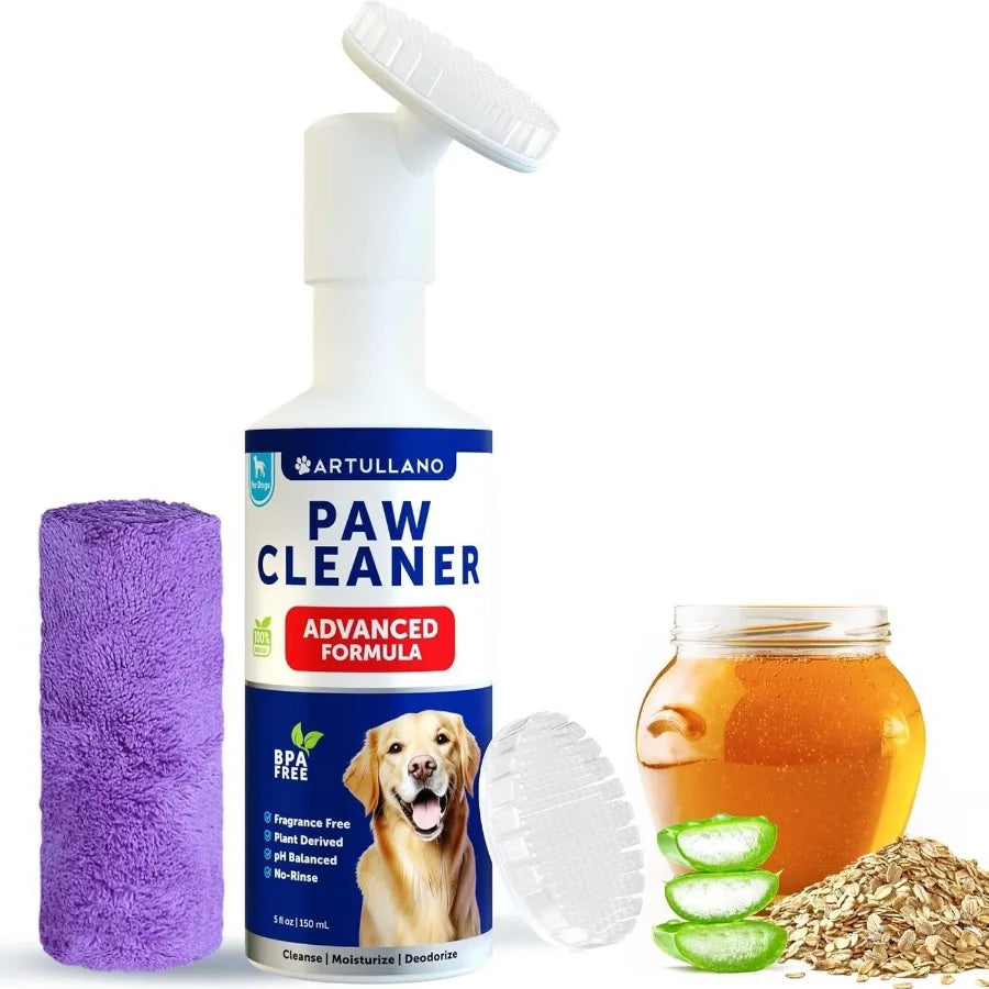 Paw Cleaner for Dogs No Rinse Plastic Pet Cleaning Tool