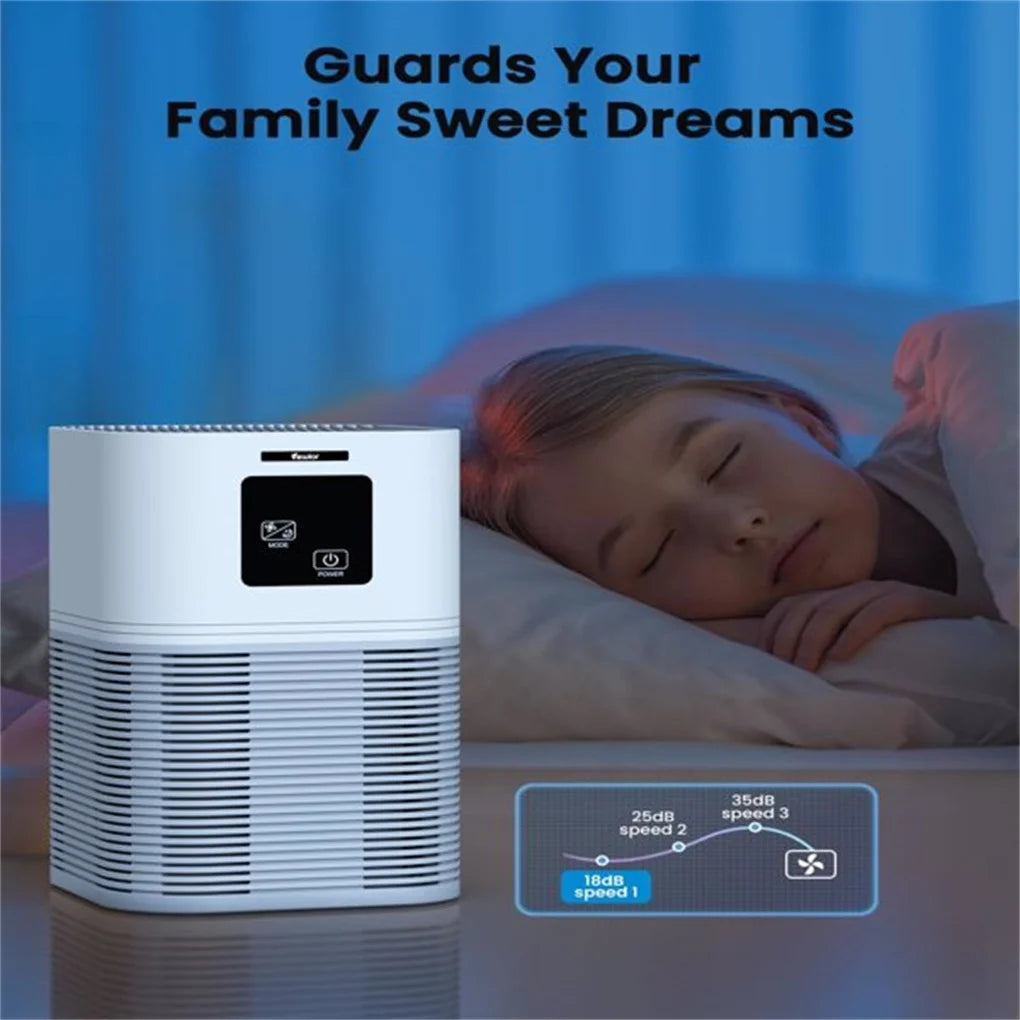 2 In 1 Air Purifier for Home Allergies Pets Odor and Aromatherapy