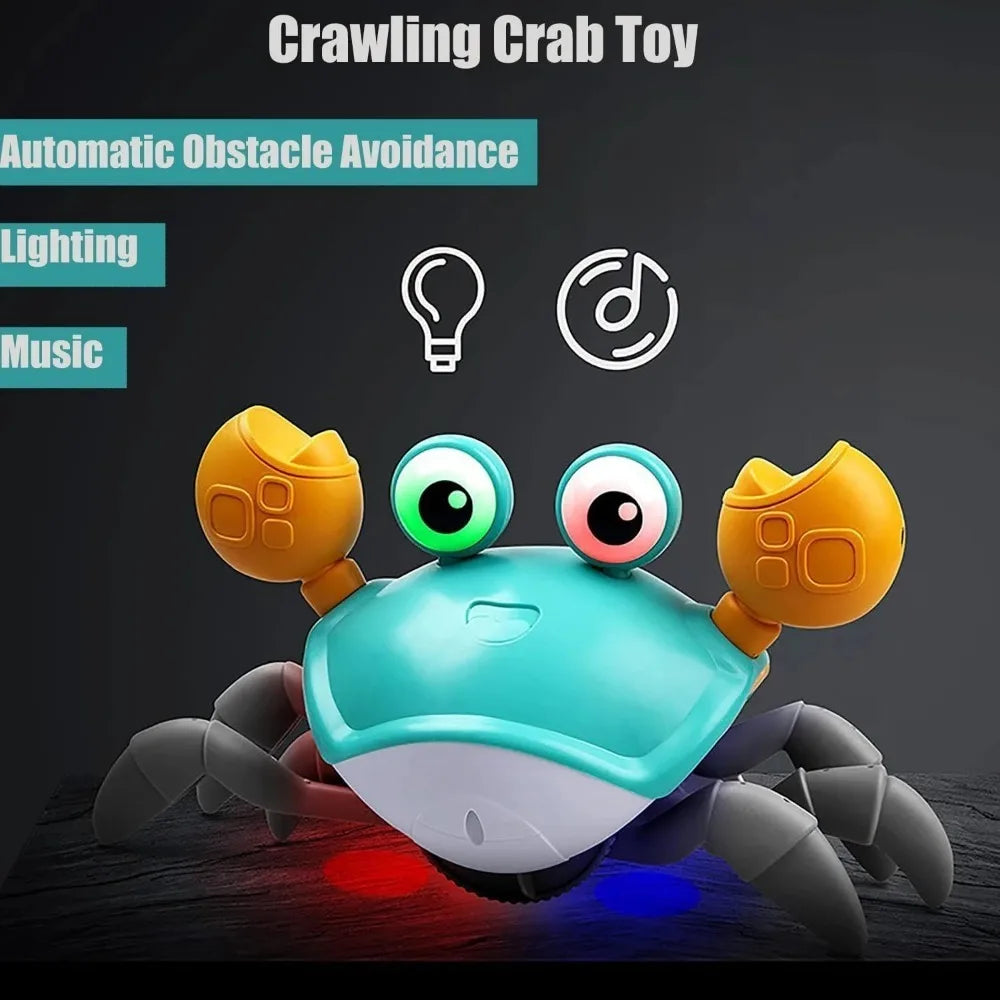 Interactive Dancing Crab Dog Musical Toy