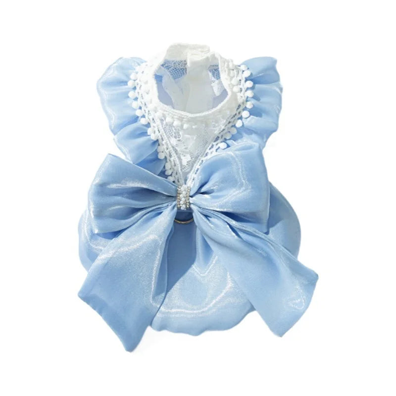 Adorable Dog Tutu Dress with Bowknot for Cute Pets