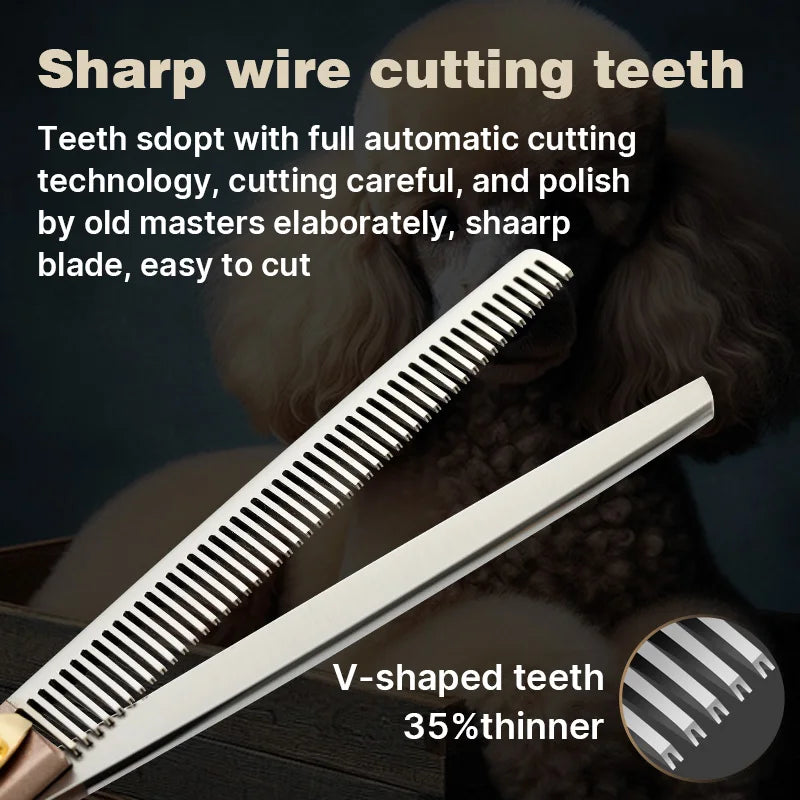 Pet Grooming Thinning Scissors for Dogs JP440C Material