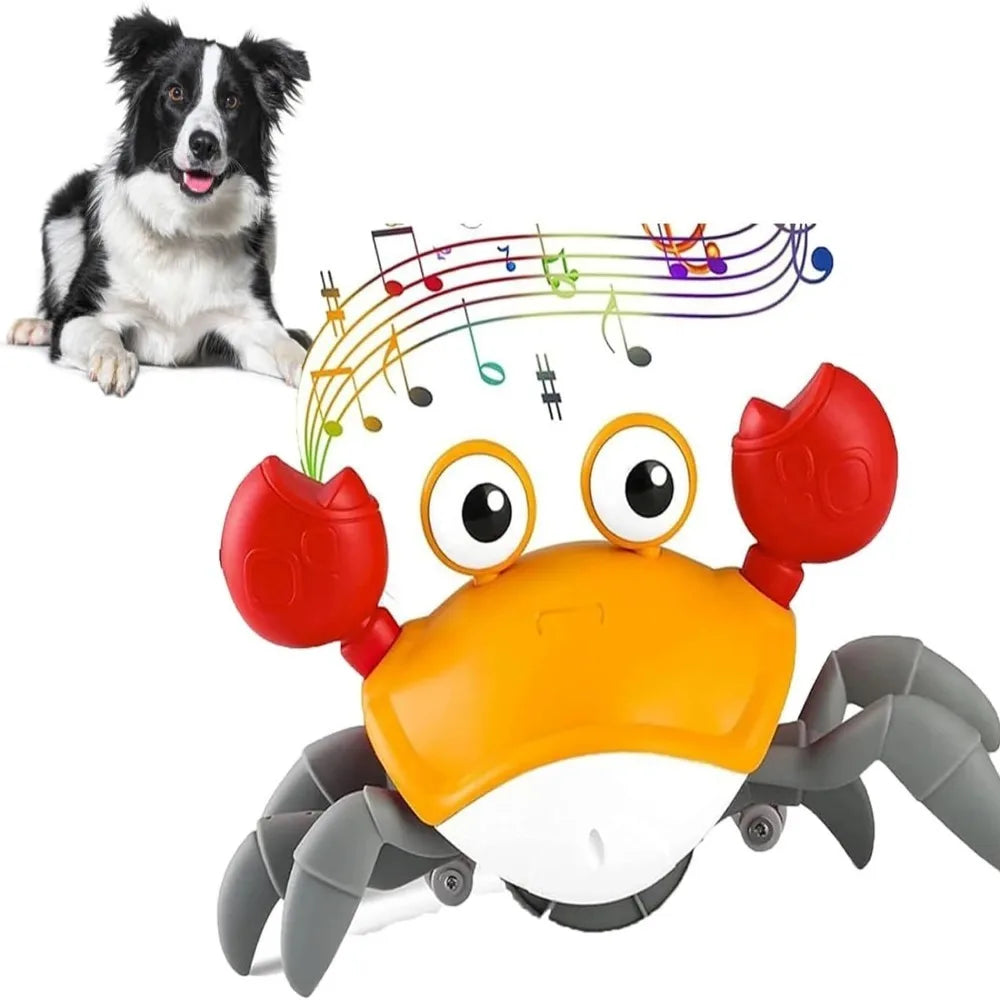 Interactive Dancing Crab Dog Musical Toy