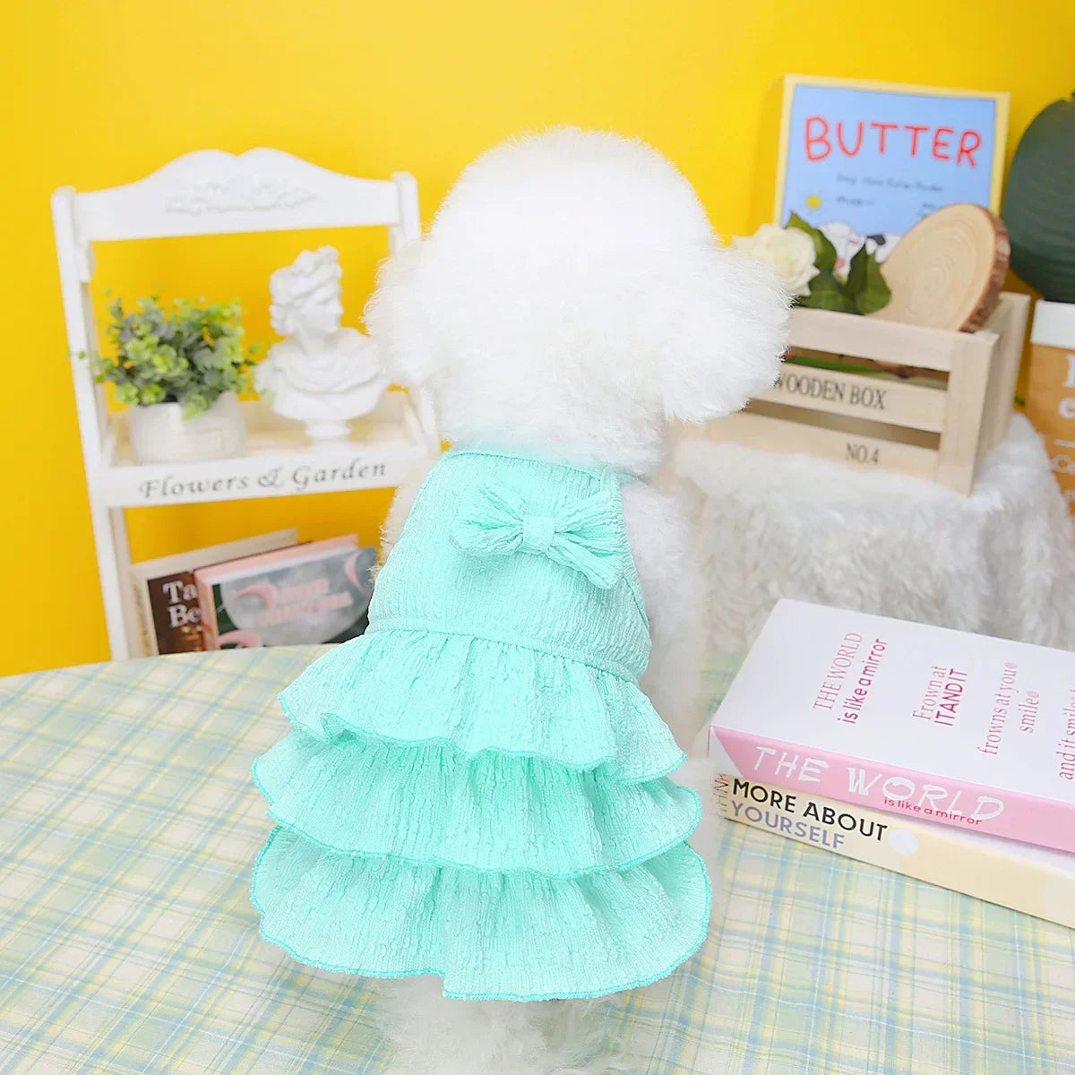 Spring Princess Pet Clothes for Small to Medium Cats and Dogs