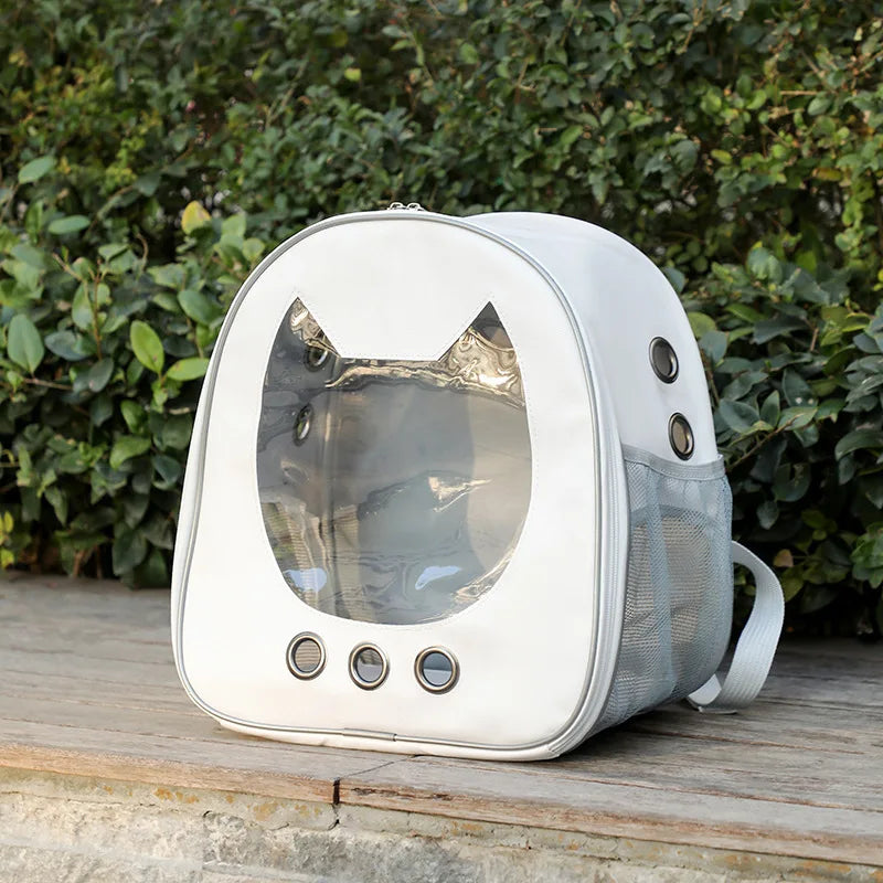Space Capsule Pet Backpack with 360 Degree View for Cats