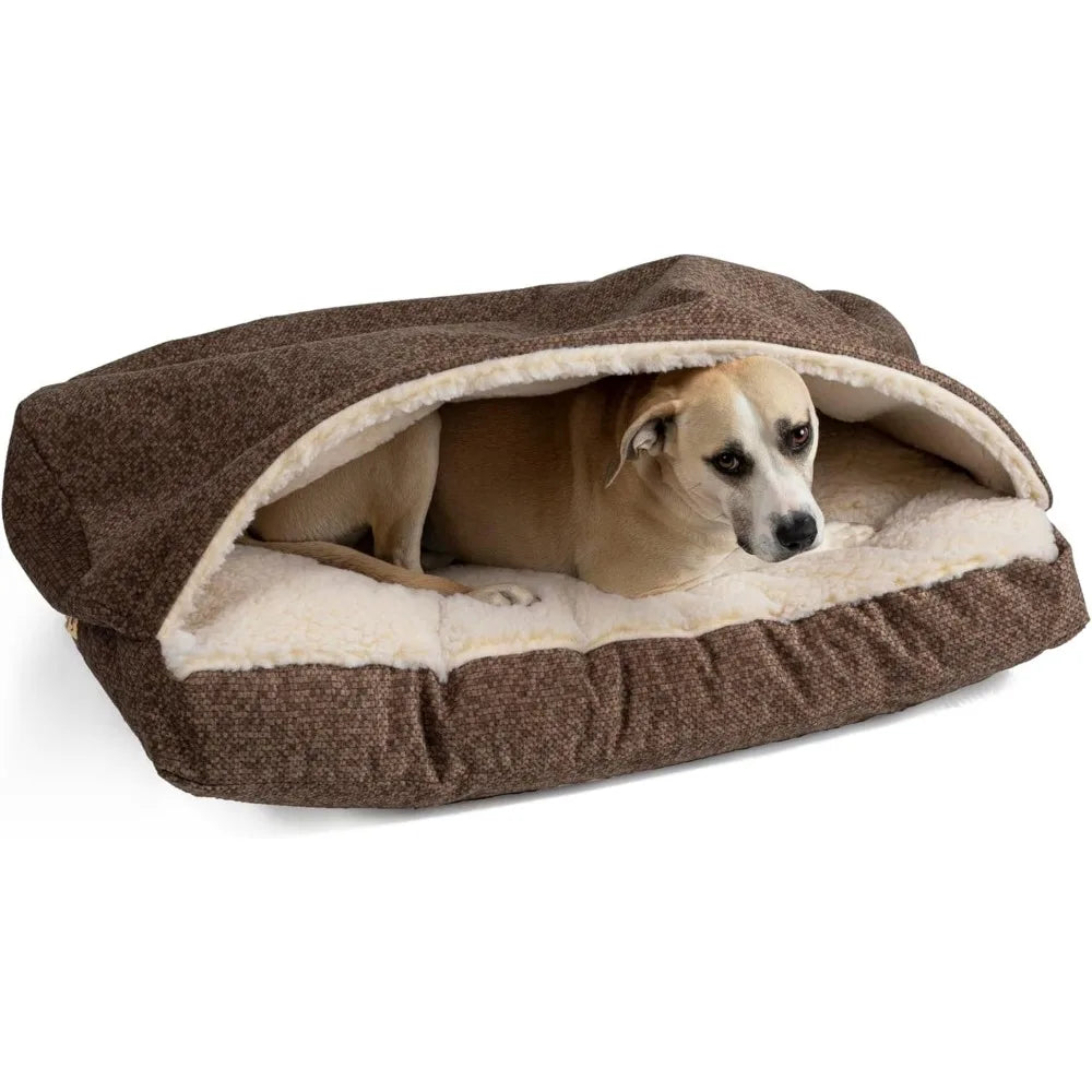 Cozy Cave Rectangle Dog Bed Medium & Large Dogs