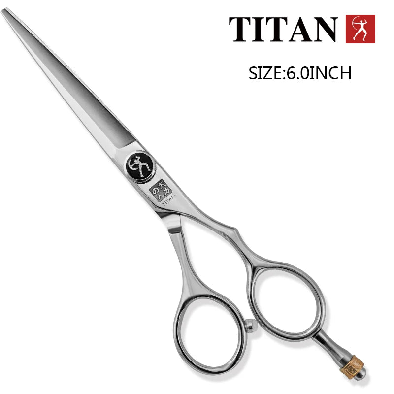 Titan Professional Hair Scissors 5.5 Inch and 6 Inch Thinning Scissors Japan 440C Stainless Steel