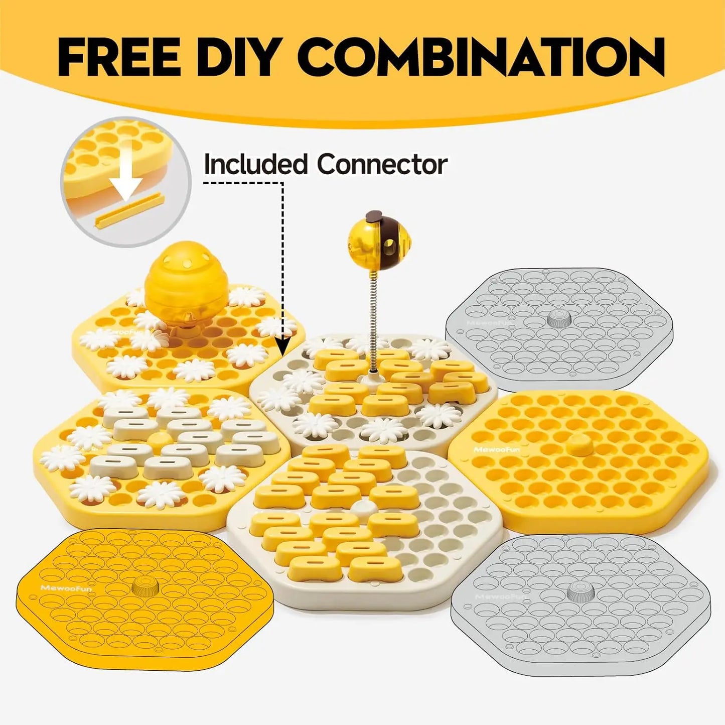 Dog Puzzle Slow Feeder Cat Interactive Game