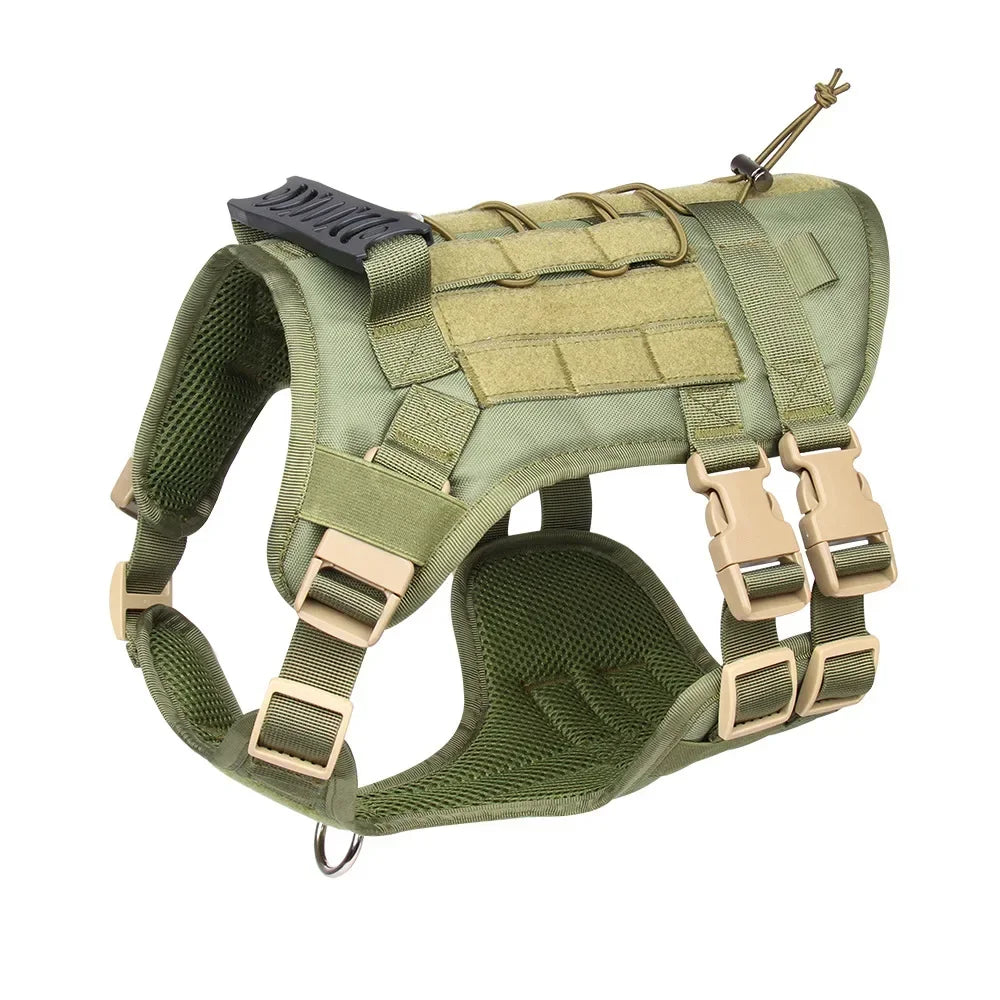 Adjustable Tactical Dog Harness for Medium Large Dogs