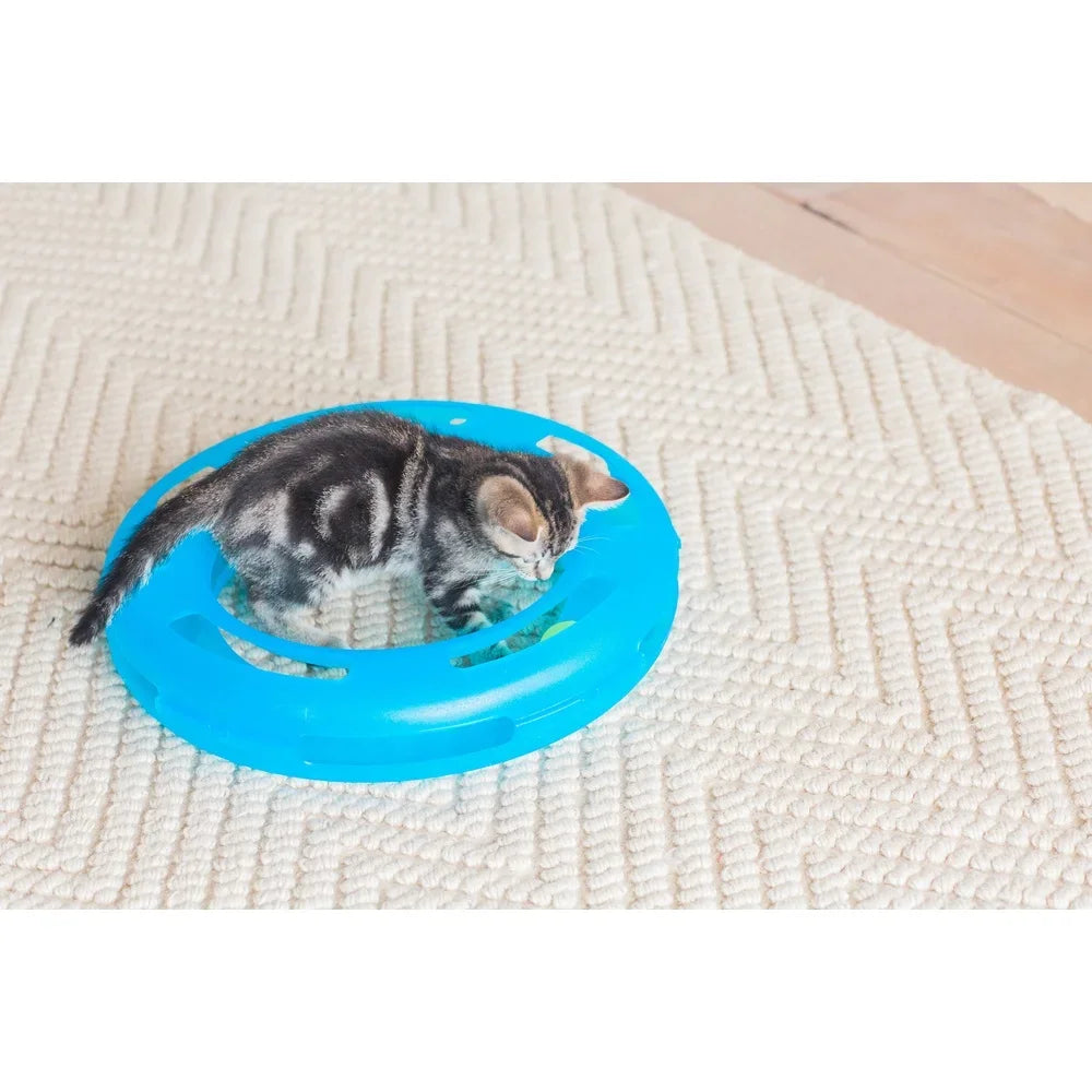 Crazy Circle Interactive Cat Toy for Fun Playtime Exercise