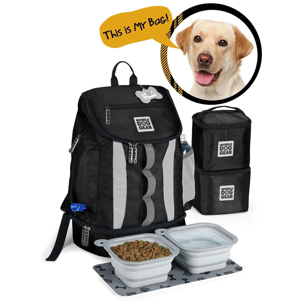 Travel Backpack for Medium-Sized Dogs with Large Storage Compartments