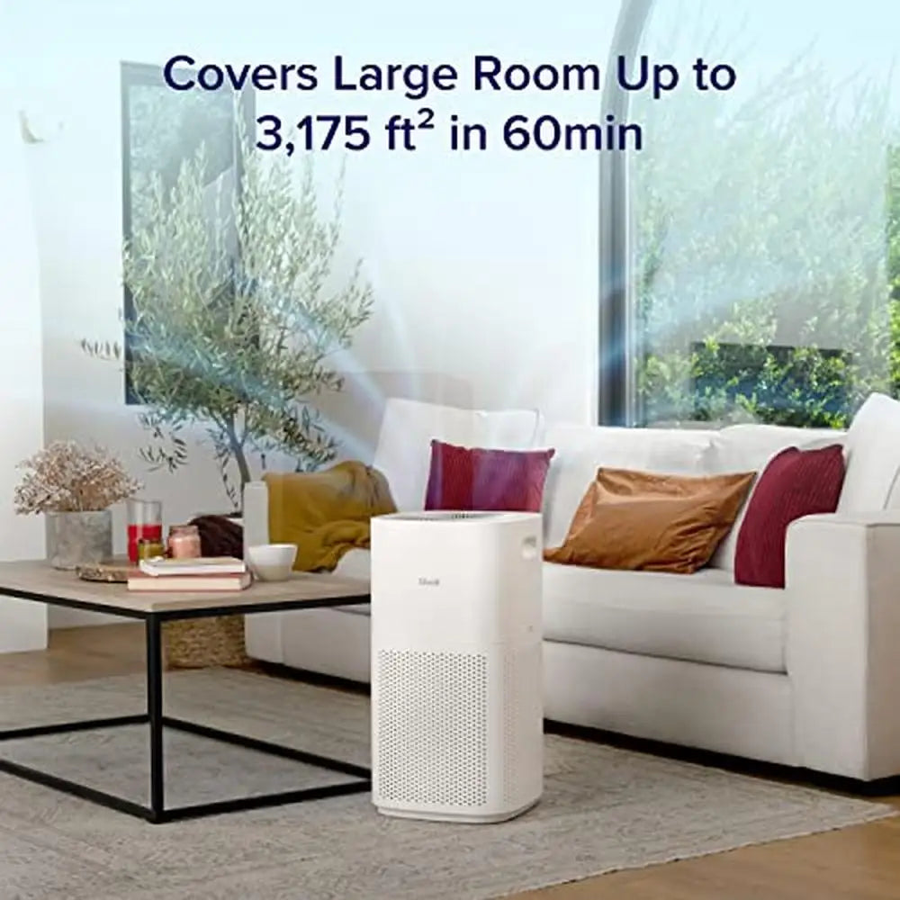 Large Room Air Purifier for Pet Allergies Up to 3175 Sq Ft with High Benzene and Formaldehyde Removal Rates