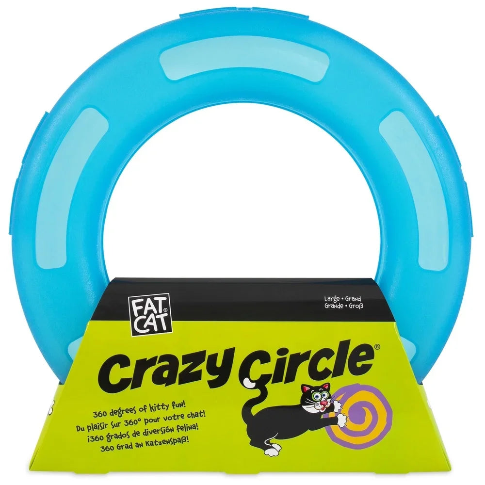 Crazy Circle Interactive Cat Toy for Fun Playtime Exercise