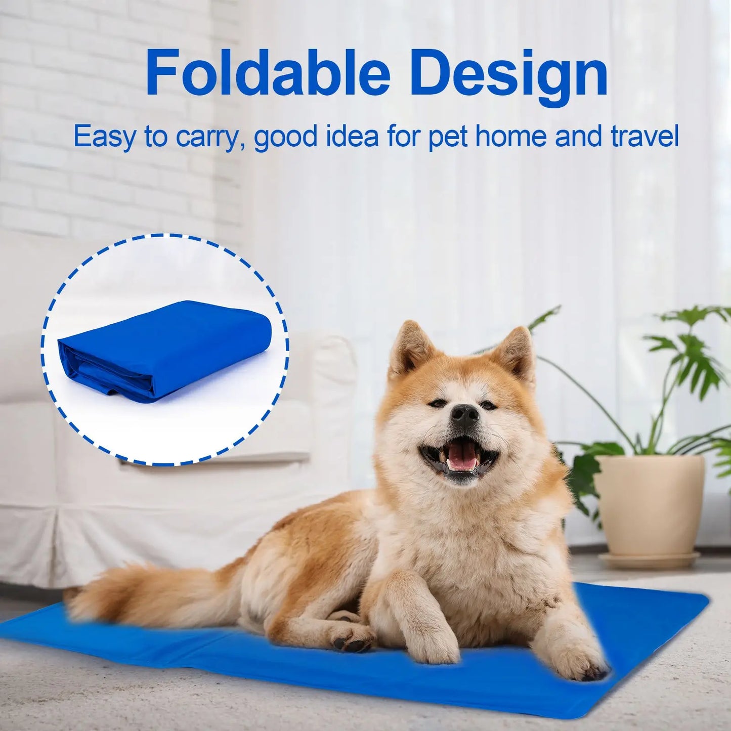 Pressure Activated Dog Cooling Pad for Instant Comfort and Relief