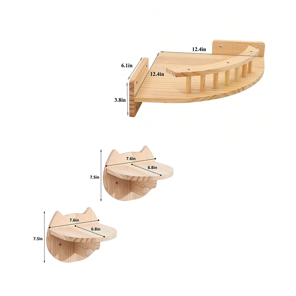 3 to 4 Pieces Corner Hammock with Steps