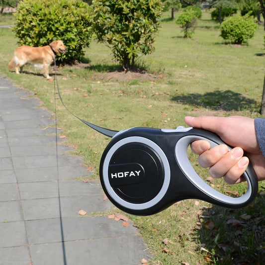 Bicolour Retractable Dog Leash for Large Breeds and Pets