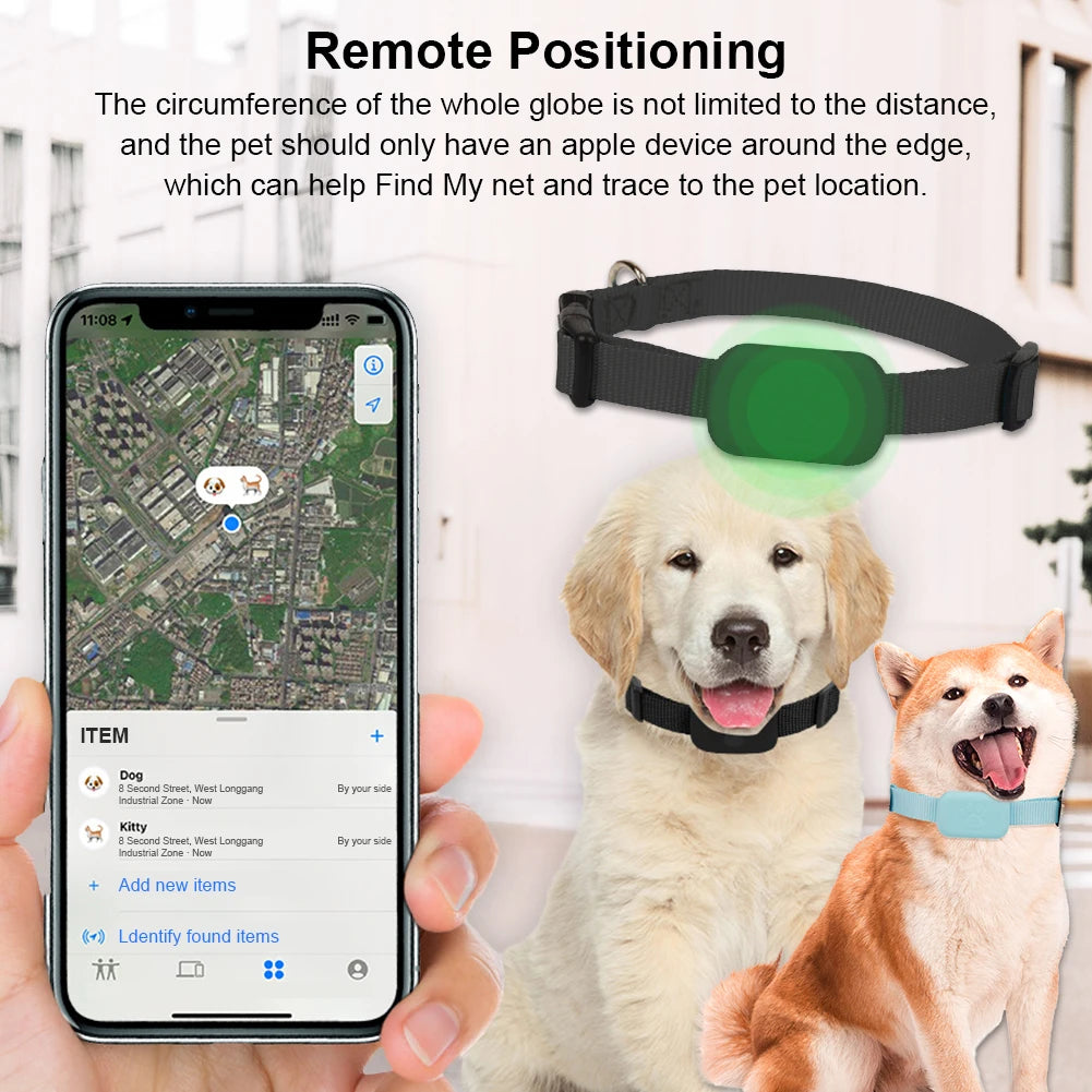 iOS Mini GPS Tracker Battery Dog Collar Tracking