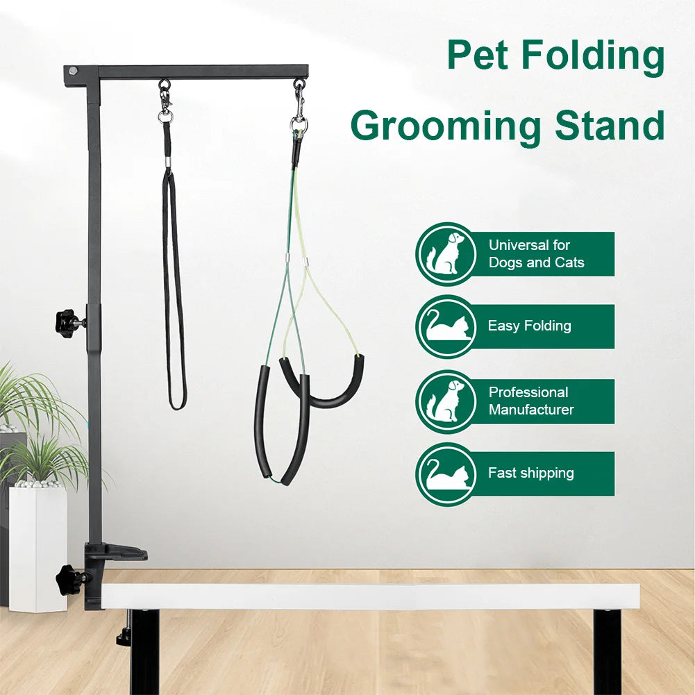 Trimming Pet Grooming Stand Shower Adjustable  Foldable