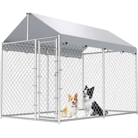 Large Dog Playpen Outdoor Heavy Duty Metal Dog Kennel