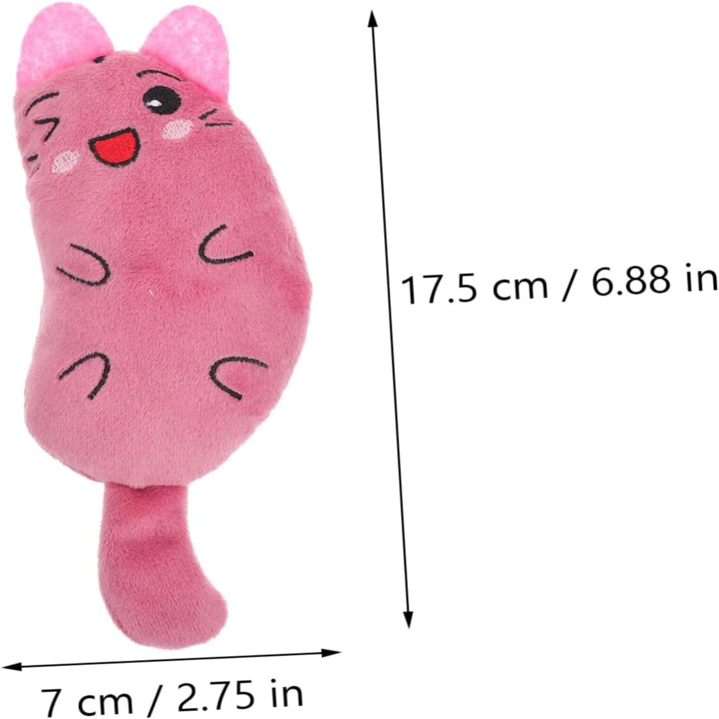 Soft and Interactive Teething Chew Toy for Cats