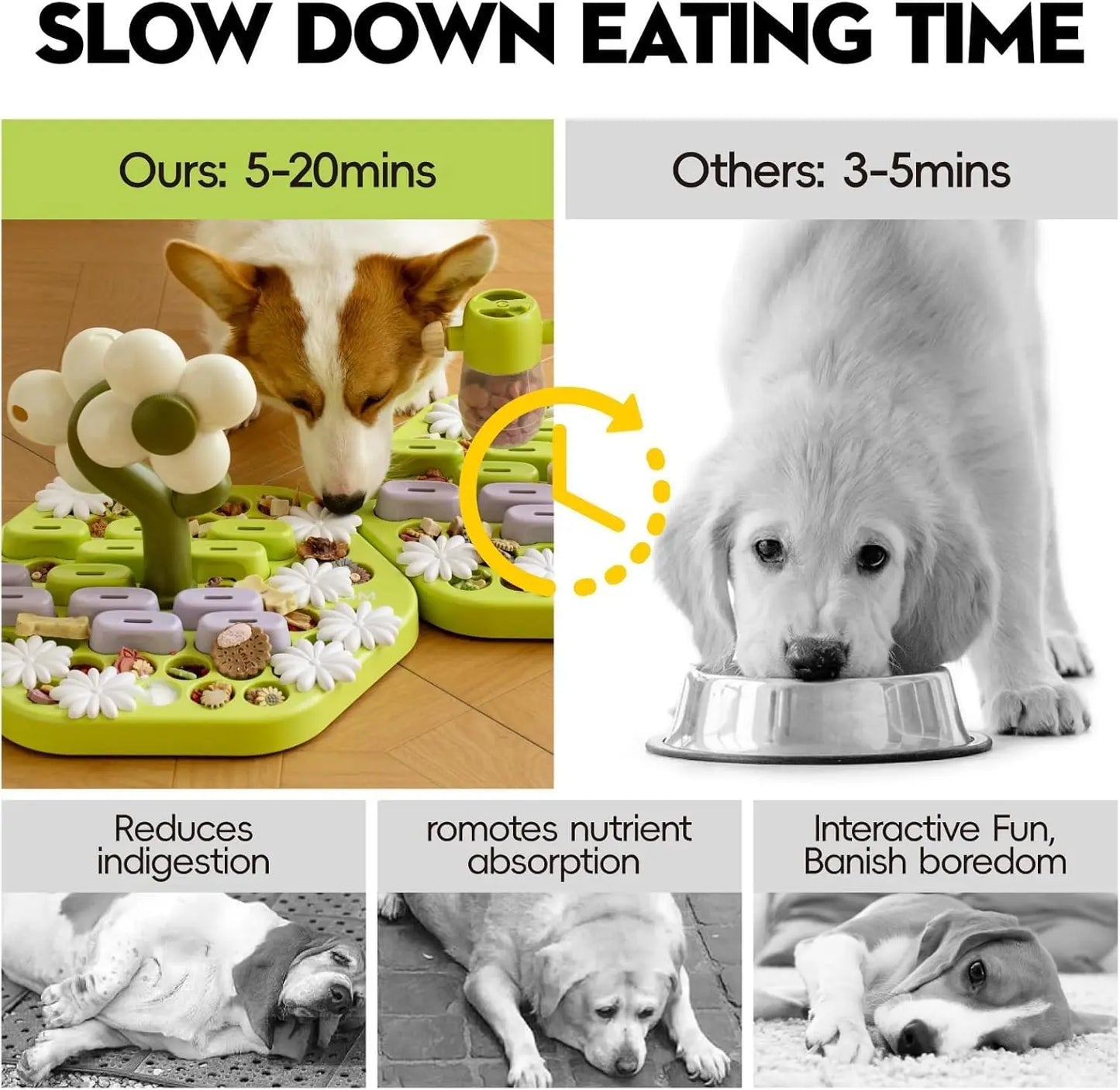 MewooFun Level 4 Dog Puzzle Slow Feeder