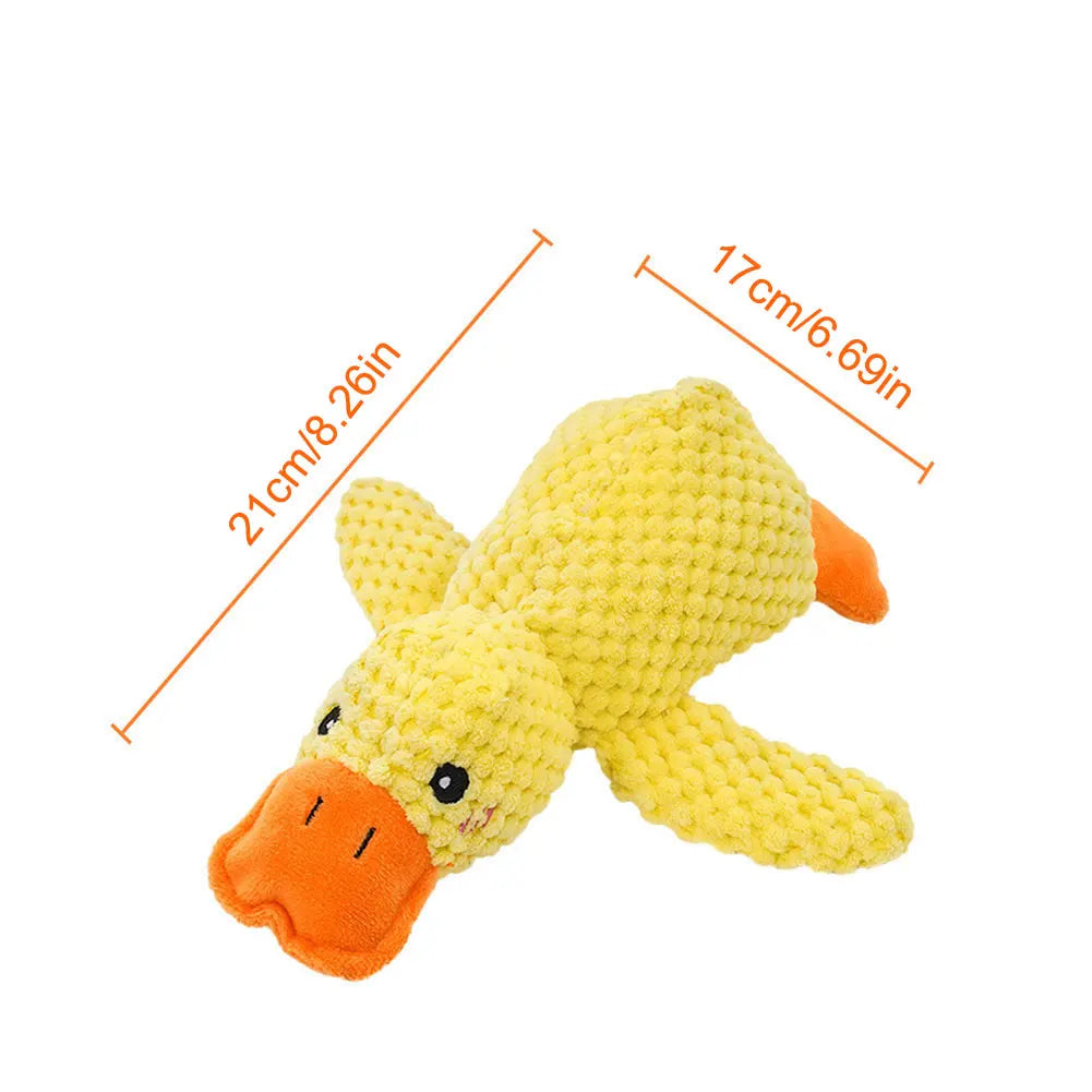 Stuffed Duck Toys Plush Dog Calming