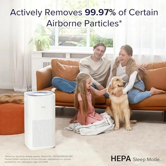 Large Room Air Purifier for Pet Allergies Up to 3175 Sq Ft with High Benzene and Formaldehyde Removal Rates
