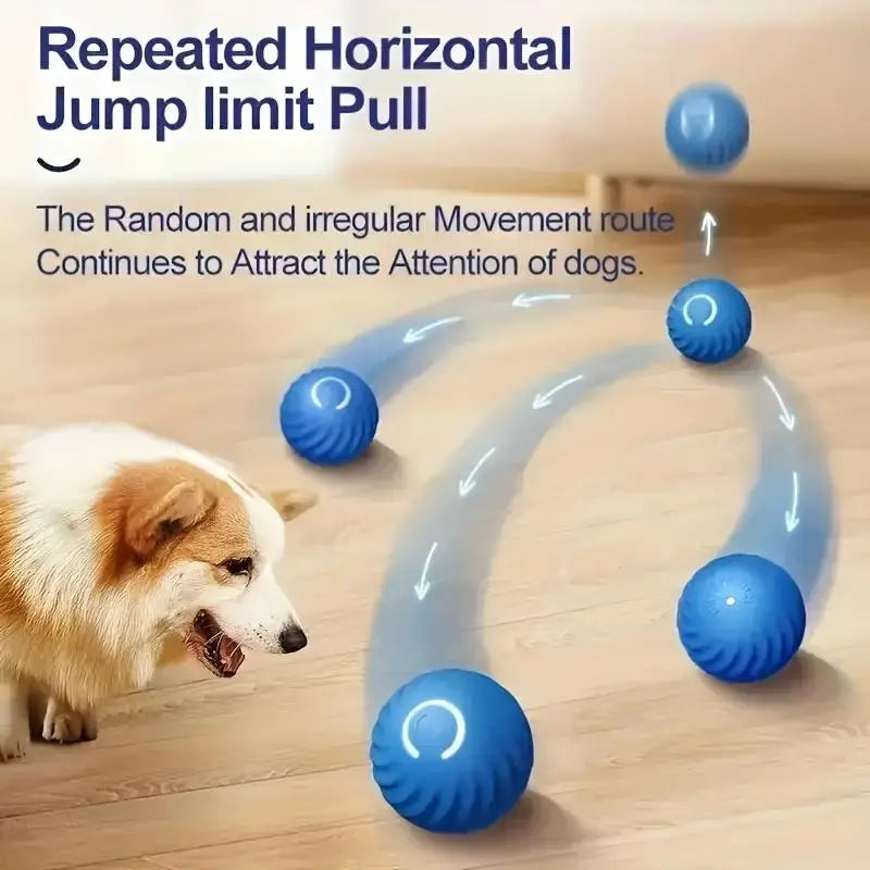 Intelligent Jumping Ball, Electric  Cat And Dog Toy