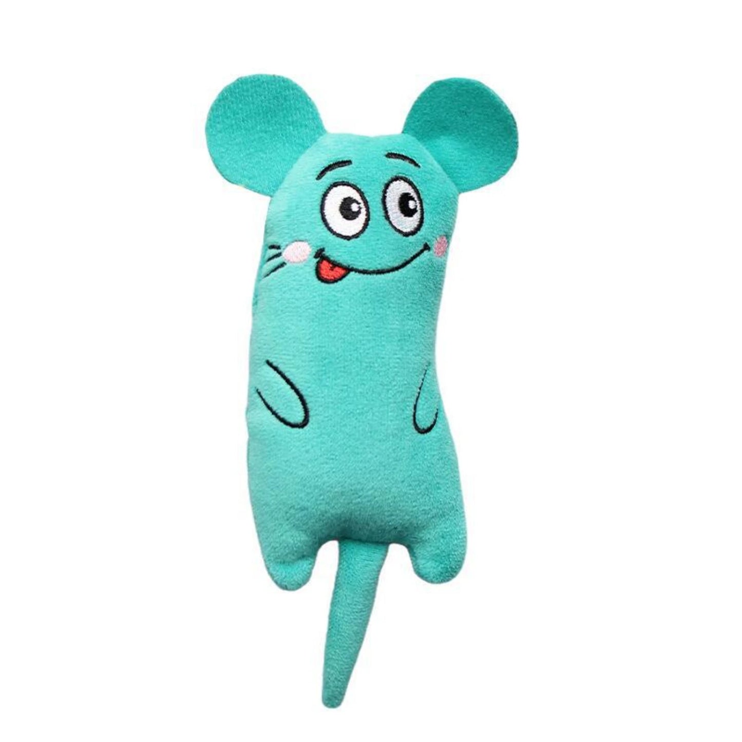 Interactive Mini Plush Cat Toy