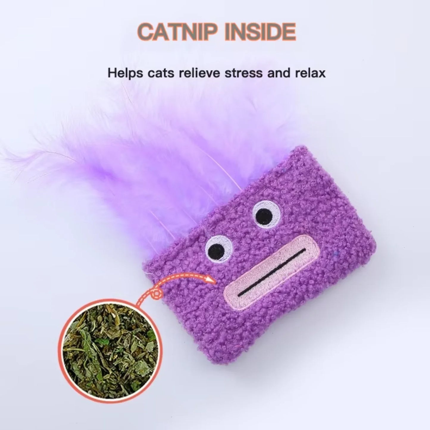 Catnip Stuffed Funny Squeak Toys