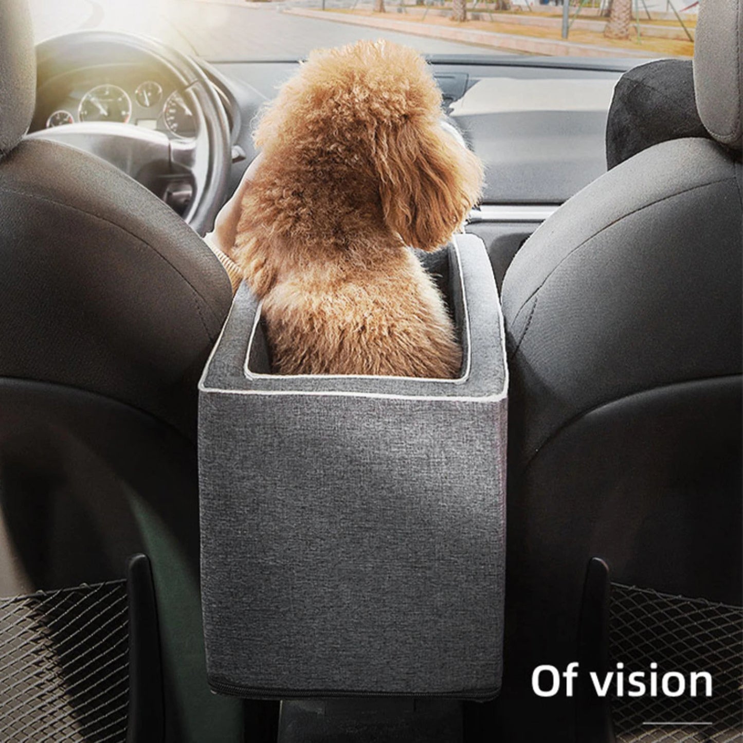 Cozy essential portable small pet car seat carrier