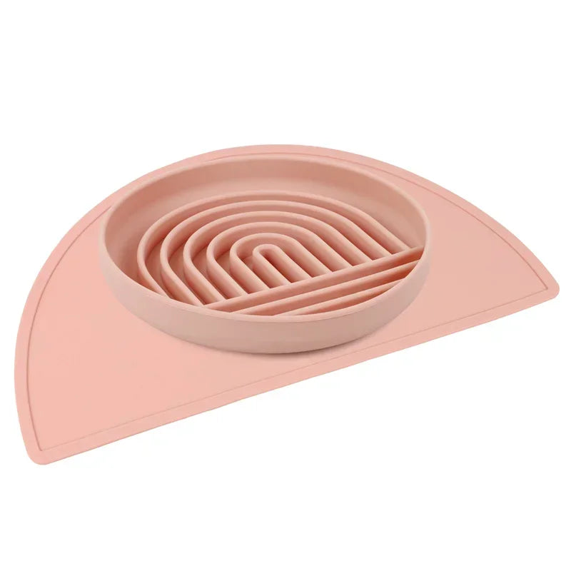 Pet Slow Food Bowl Anti-Knockover Anti-Slip