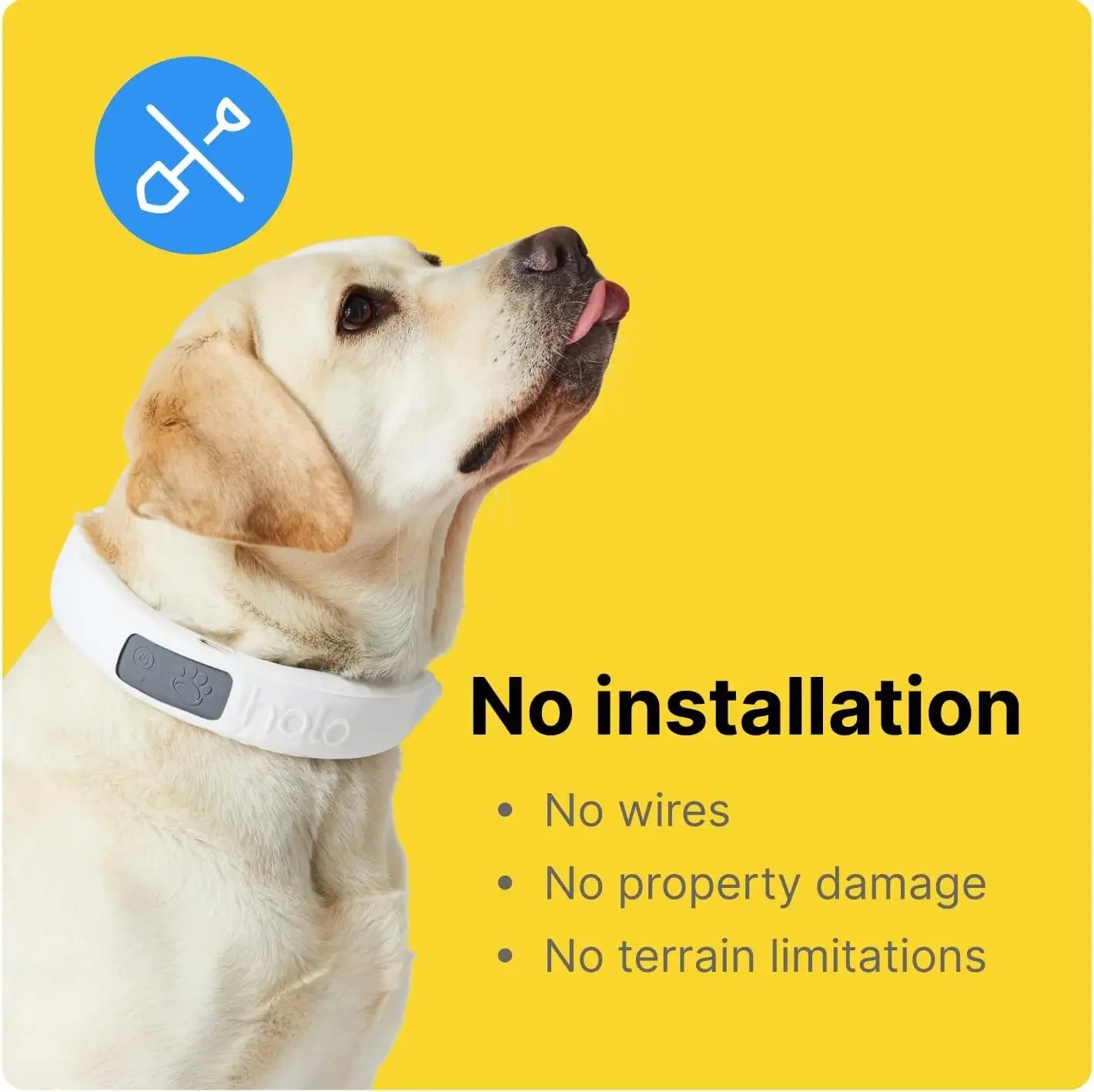 Collar 3, Medium Large Graphite, GPS Dog Fence, Wireless