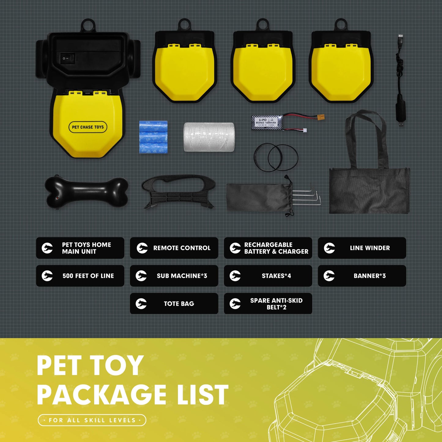 Lure Course Machine for Dogs, Agility Training