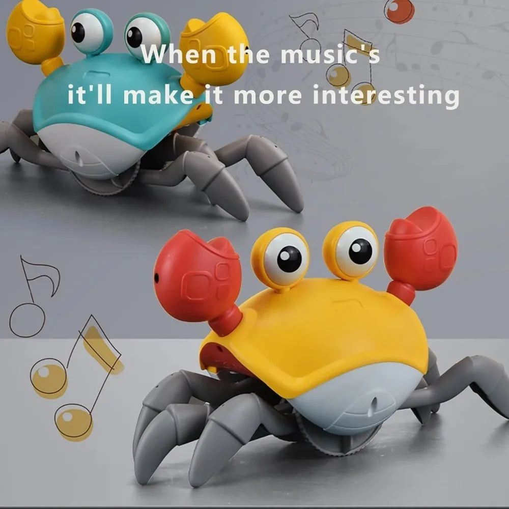 Interactive Dancing Crab Dog Musical Toy