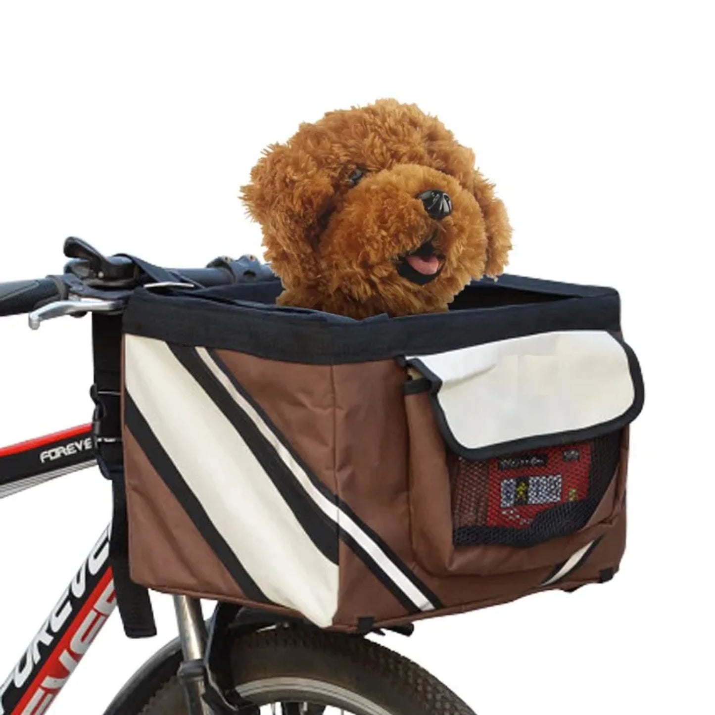 Small Pet Bicycle Carrier Bag Convenient Basket Access