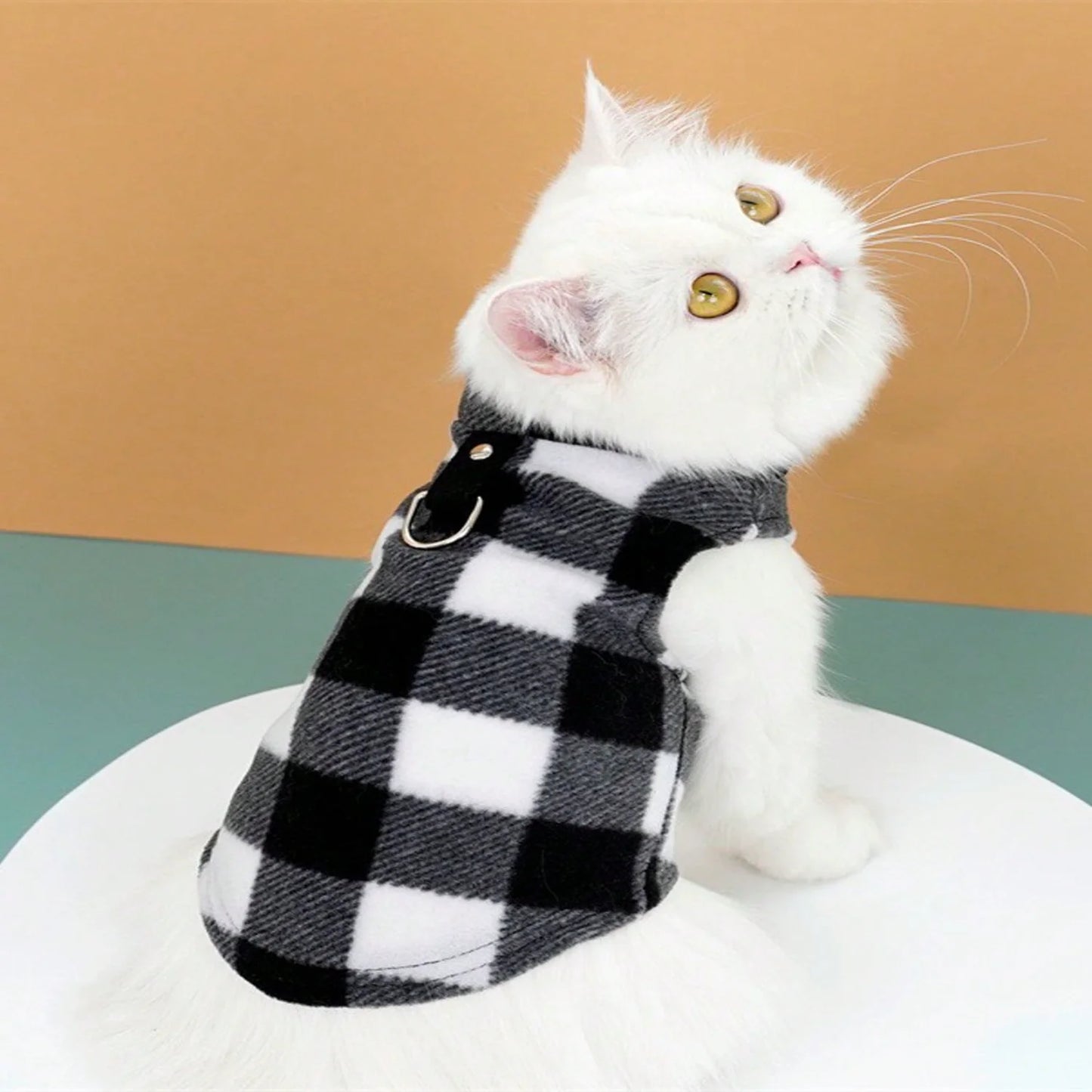 Pet Autumn And Winter Vest With Leash