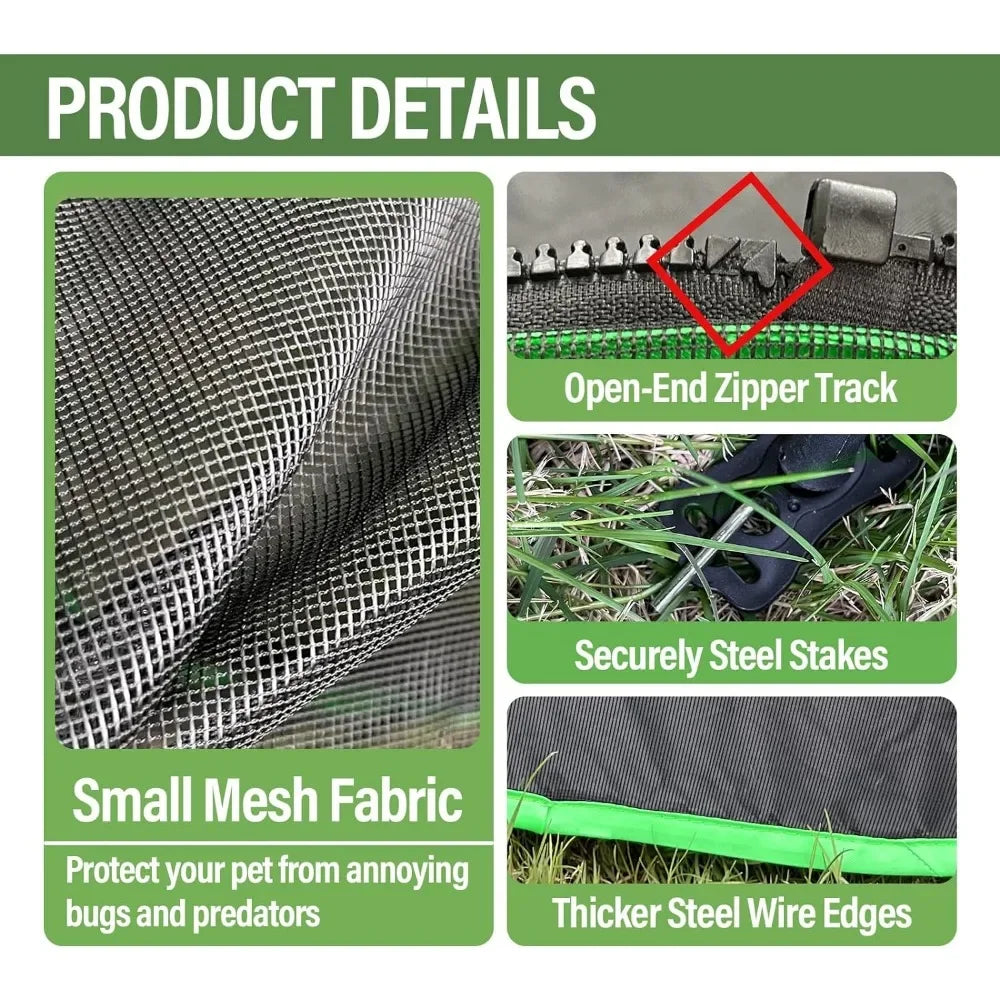 Outdoor Cat Play Tents and Tunnels 6 in 1 Cat Activity Set