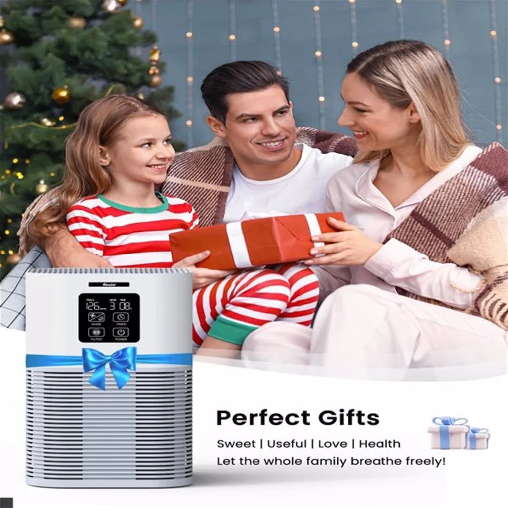 2 In 1 Air Purifier for Home Allergies Pets Odor and Aromatherapy
