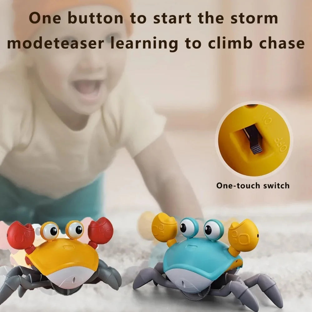 Interactive Dancing Crab Dog Musical Toy