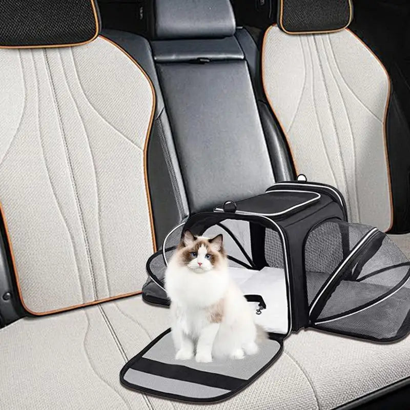 Pet Carrier Bag Single Shoulder Travel Bag Detachable