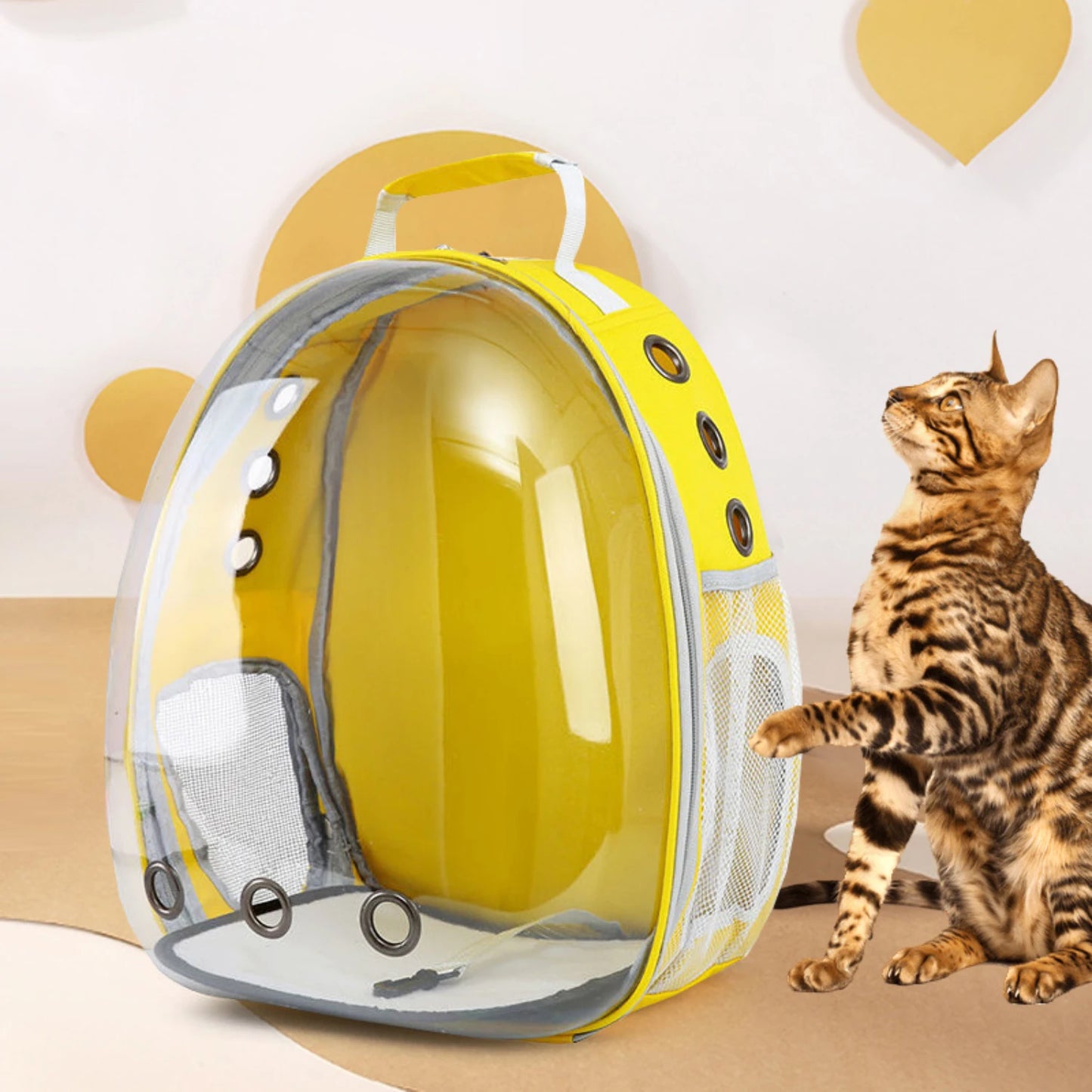 Trendy Pet Space Capsule Backpack Carrier