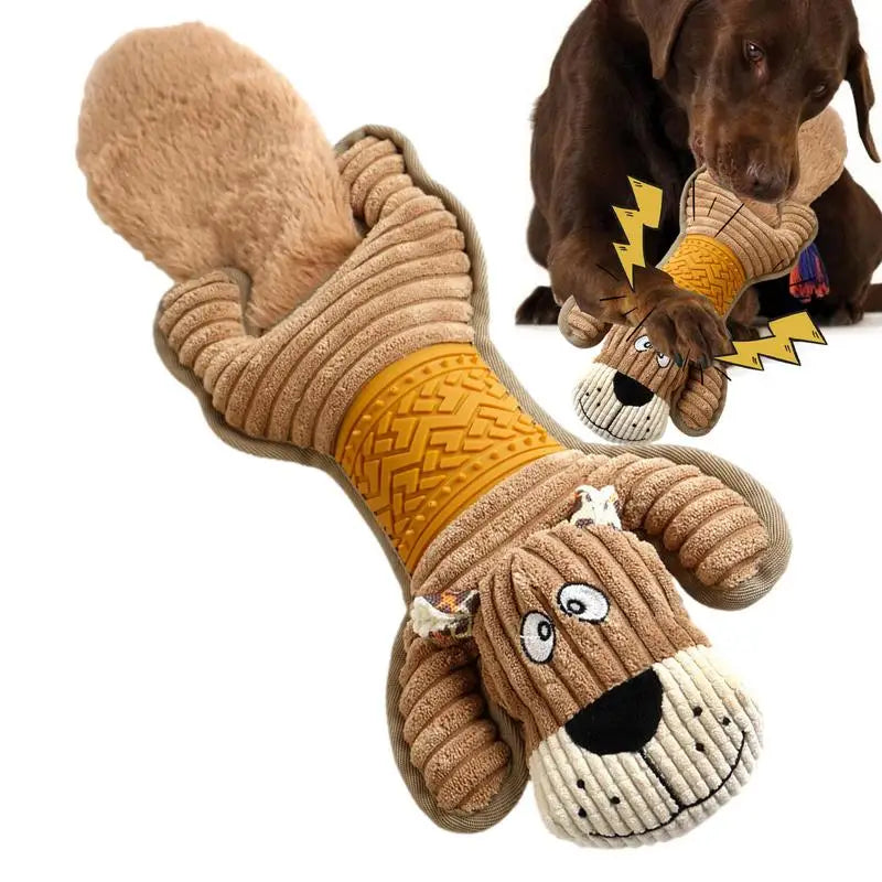 Stuffed Animal Squeaky Dog Toy Sound Plush Animal