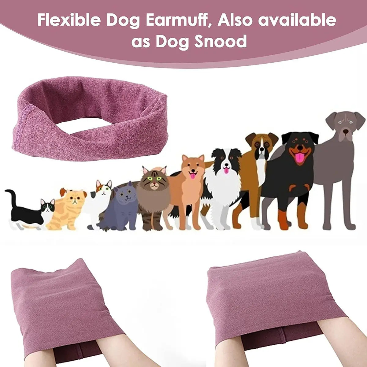 Warm Cozy Soft Noise-Reducing Winter Hats for Pets