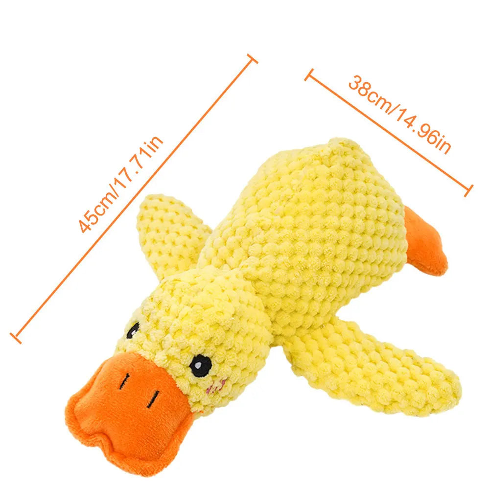 Stuffed Duck Toys Plush Dog Calming