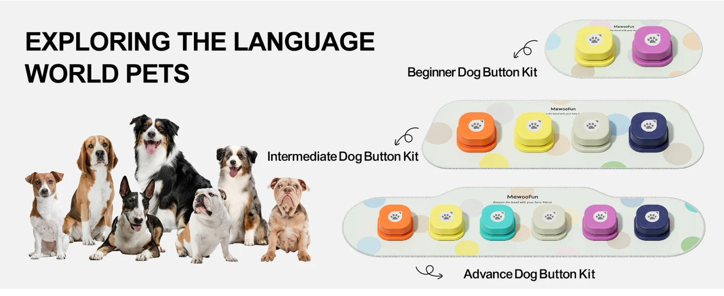 Dog Buttons for Communication Talking Dog Training