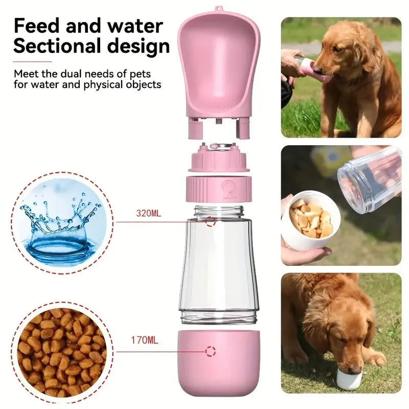 Portable Dog Water and Feeding Cup for Travel and Outdoor Adventures